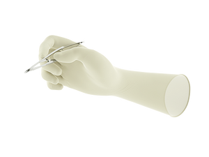 GAMMEX® NON-LATEX SENSITIVE Gr.6,5, steriler weißer OP-Handschuh aus Neopren, 50 Stck.