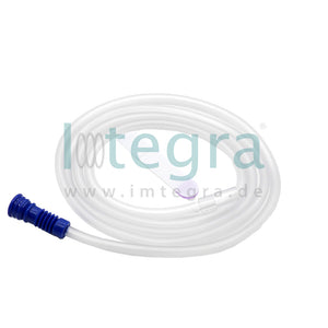 Zuigslangtrechter/PVC-aansluiting 7 mm, 200 cm "Individo-Set 2in1", 15 stuks.