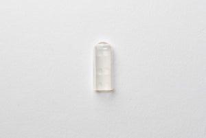 Highline instrument protection cap, flat cap, 6.4 x 19mm, clear 50 pcs.