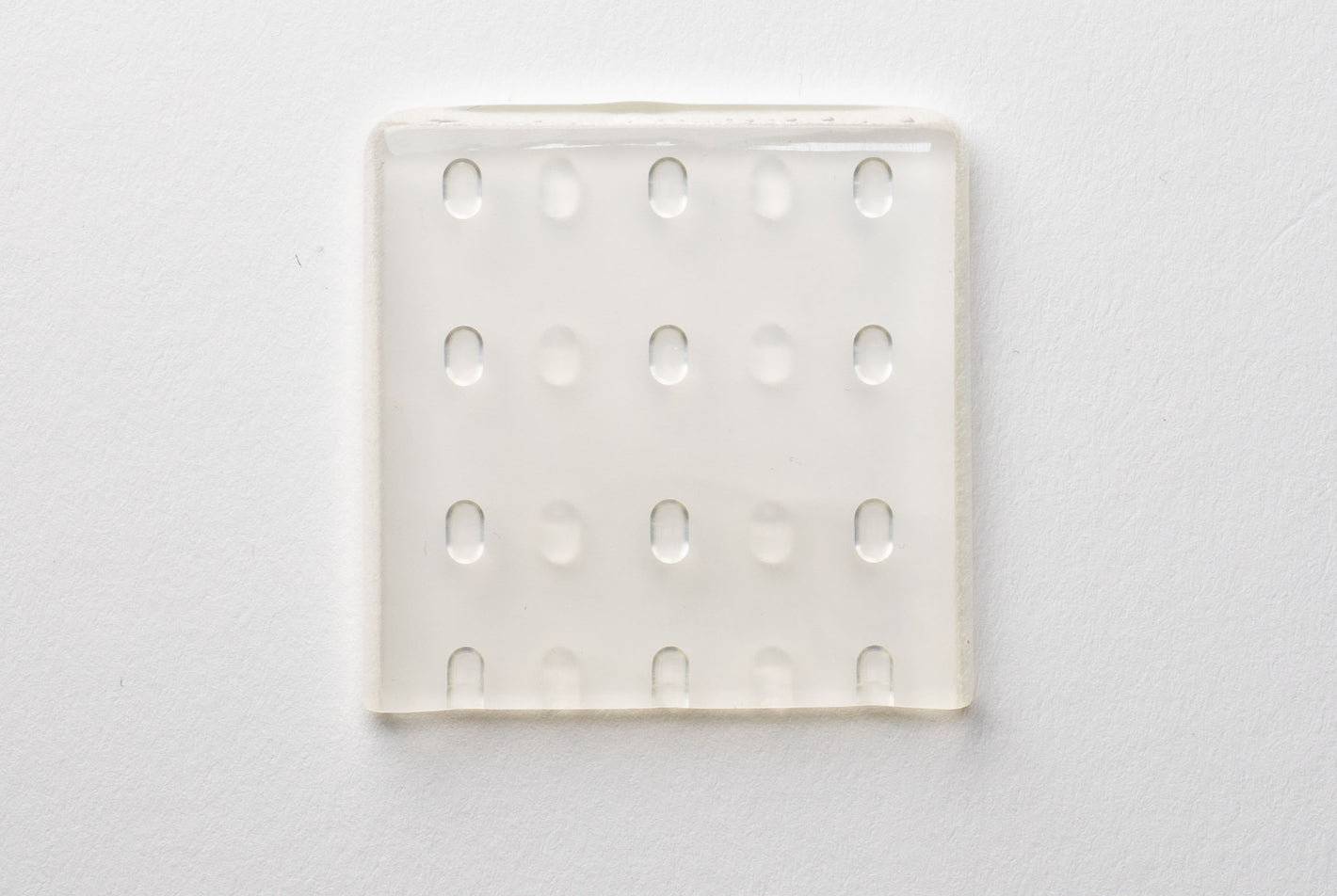 Highline Instrumentenschutzkappe, Flachkappe, 38 x 38 mm, klar 50 Stck.