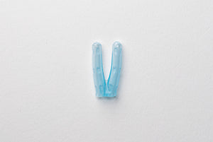 Highline Instrumentenschutzkappe, Twinkappe, 2 x 19 mm, blau 50 Stck.