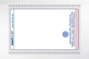 Haftetiketten auf Rolle f. Drucker, 55 x 33 mm, mit STEAM- und EO-Indikator 10000 Stck.