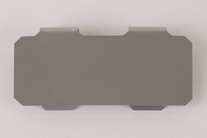 Stainless steel strainer basket clip-on label, 70 x 30 mm, material: 1.4310 25 pcs.