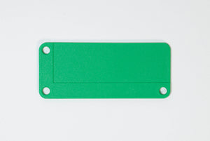 stericlin® plastic (PA) strainer basket label, green, 90 x 38mm 100 pcs.