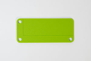 stericlin® plastic (PA) strainer basket label, light green, 90 x 38mm 100 pcs.