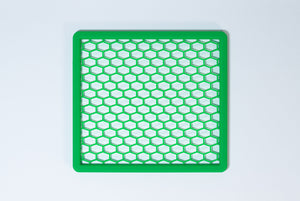 stericlin® basket cover made of silicone green rigid, 230 x 210 mm, internal stainless steel frame 1 pc.