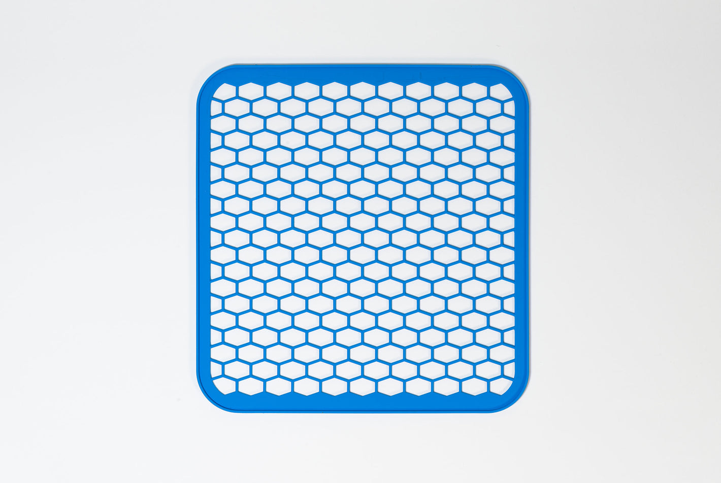 stericlin® Silikonmatte für Lochblechsiebkörbe 1/2 blau, 238 x 248 mm,  1 Stck.