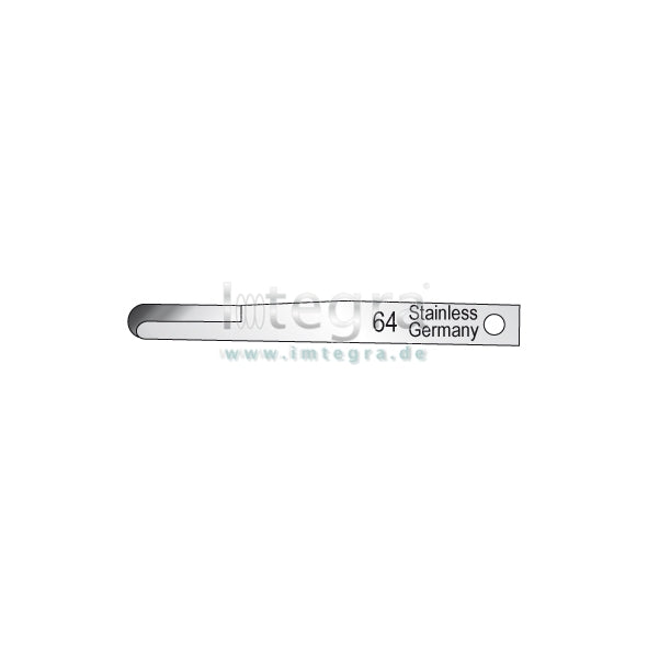 Mini scalpel blade, Fig. 64, sterile, 10 pcs.
