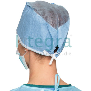 Kopfhaube "Cap+", blau, 50 Stück.