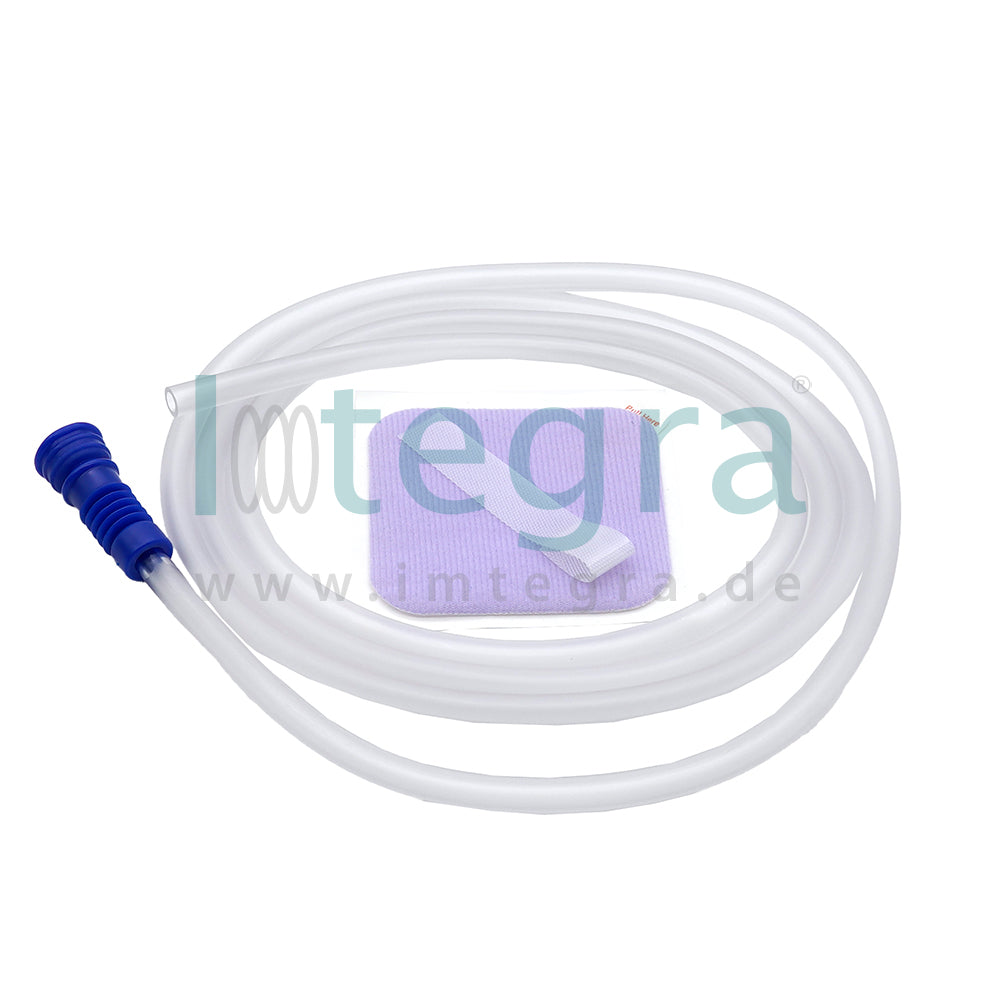 Suction hose funnel/hose 5mm, 200 cm, 200 cm "Individo-Set 2in1", 15 pcs.