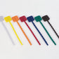 Silicone bundling cord, flat, transparent, length 190 mm 100 pcs.