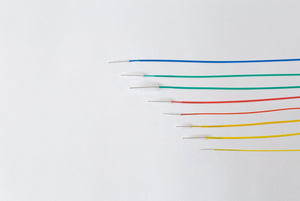 Cleaning brush for endoscopes double-sided red Head 2.5 mm, length 2,300 mm 50 pcs.