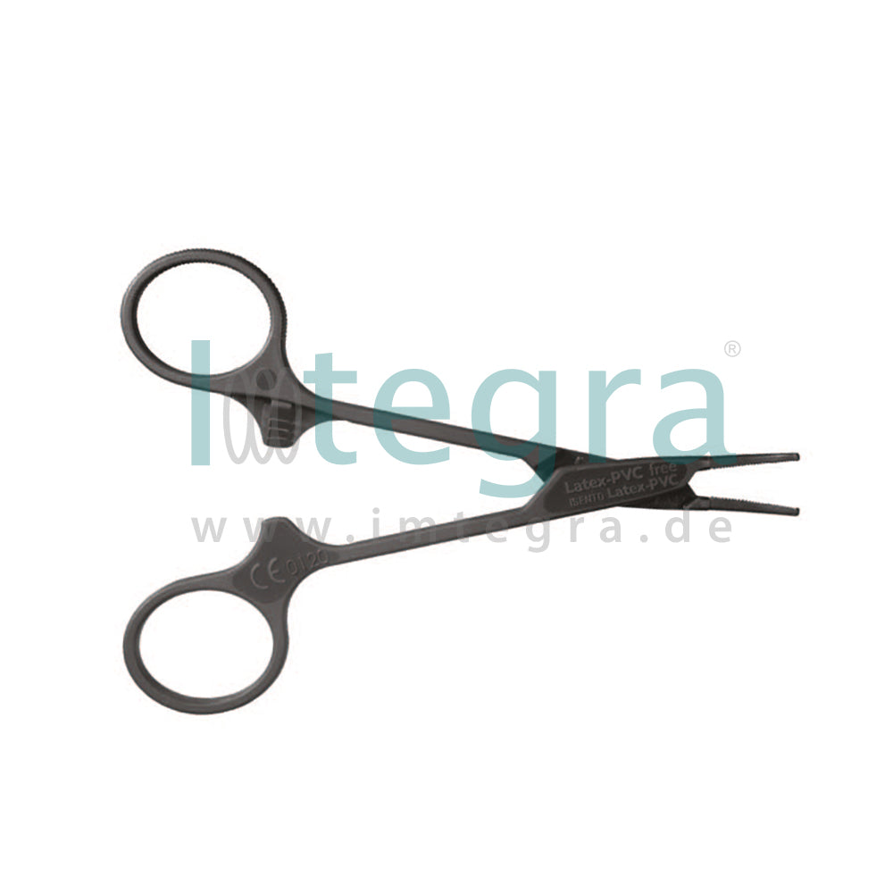 Sterile single-use aortic clamp "HALSTED-MOSQUITO" 12.5 cm, curved, 22 pcs.