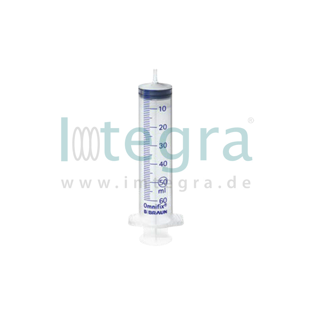 Omnifix® Luer Solo, disposable syringe, three-part, 50 ml, eccentric cone, 10 pcs.
