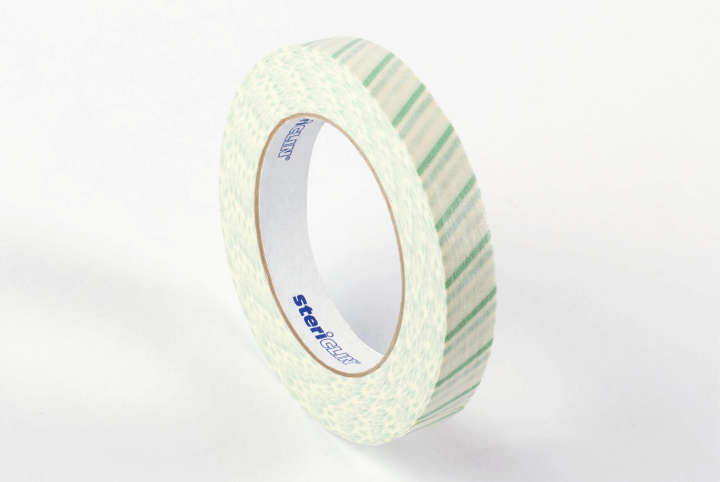 Adhesive tape beige with STEAM indicator, 19 mm / 50 m, 48 rolls