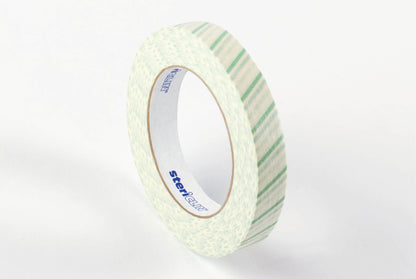 Adhesive tape beige with STEAM indicator, 19 mm / 50 m, 48 rolls
