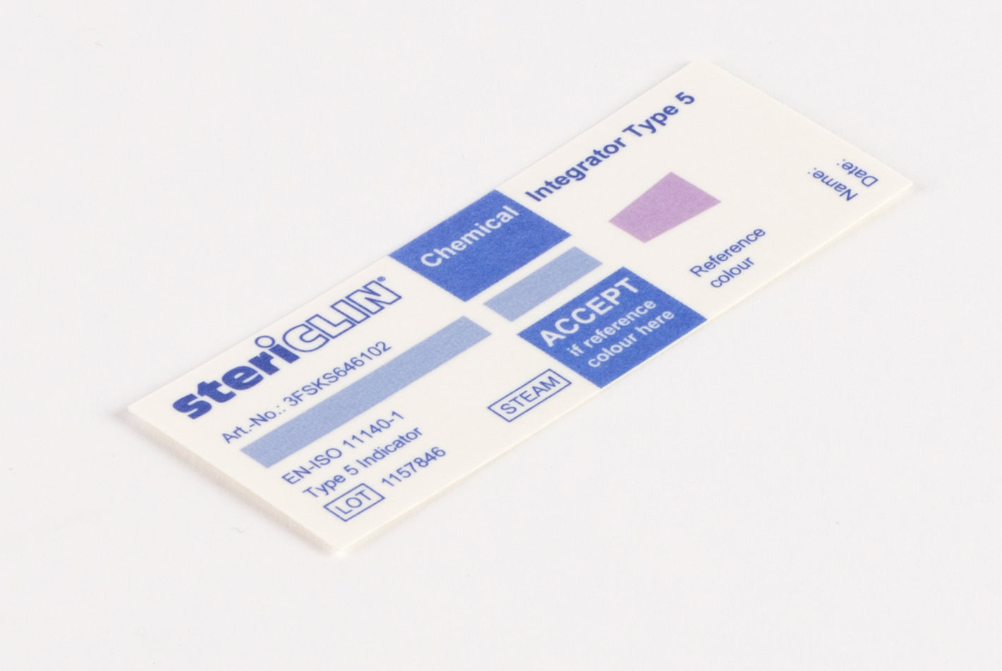 Type 5 indicator strips (STEAM) 80 x 30 mm, 134 °C/121 °C 1000 pcs.