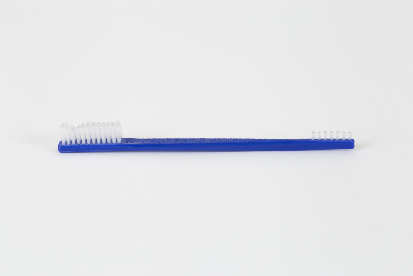 Cleaning brush for surfaces, double-sided / with medium-hard plastic bristles, 25/35 mm, length 175 mm, 5 pcs.