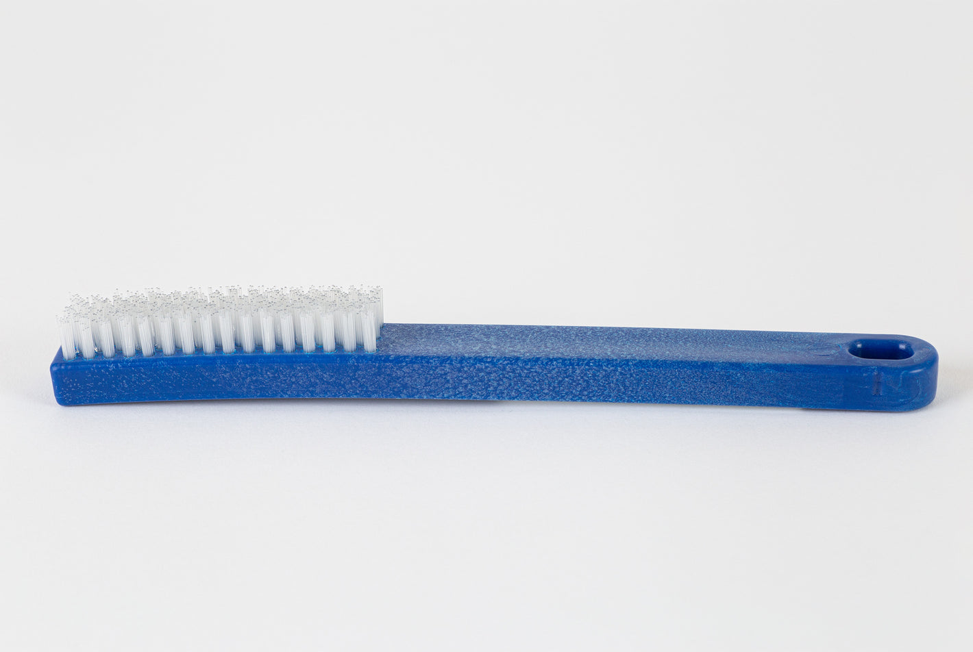 Cleaning brush for surfaces with extra-hard plastic bristles, 80 x 18 x 10 mm, length 220 mm, 10 pcs.