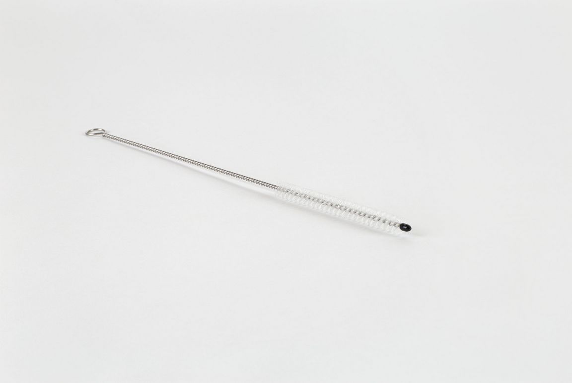 Cleaning brush for cavity instruments, head 7.0 x 80 mm, length 350 mm, stainless steel shaft, 5 pcs.