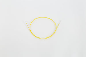 Cleaning brush for endoscopes double-sided yellow head 2.0 mm, length 1,000 mm 50 pcs.