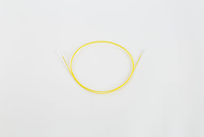 Cleaning brush for endoscopes double-sided yellow head 2.0 mm, length 1,000 mm 50 pcs.