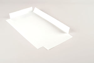 White tray liners (pre-formed) 48 x 25 cm, 1000 pieces.
