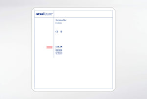 Paper container filters, 230 x 230 mm, with STEAM indicator, 1000 pcs.