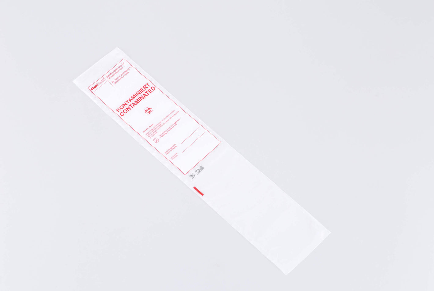 Protective packaging for ultrasound probes "contaminated" 97 x 460 mm 100 pcs.