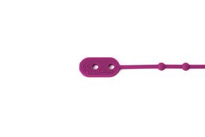 Silicone cable ties, round, purple, length 110 mm 100 pcs.