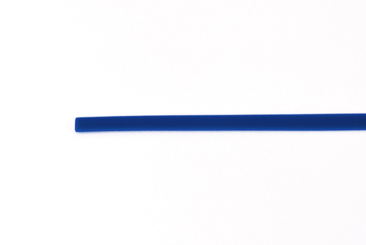 Flat silicone bundling cord, blue, length 300 mm 100 pcs.