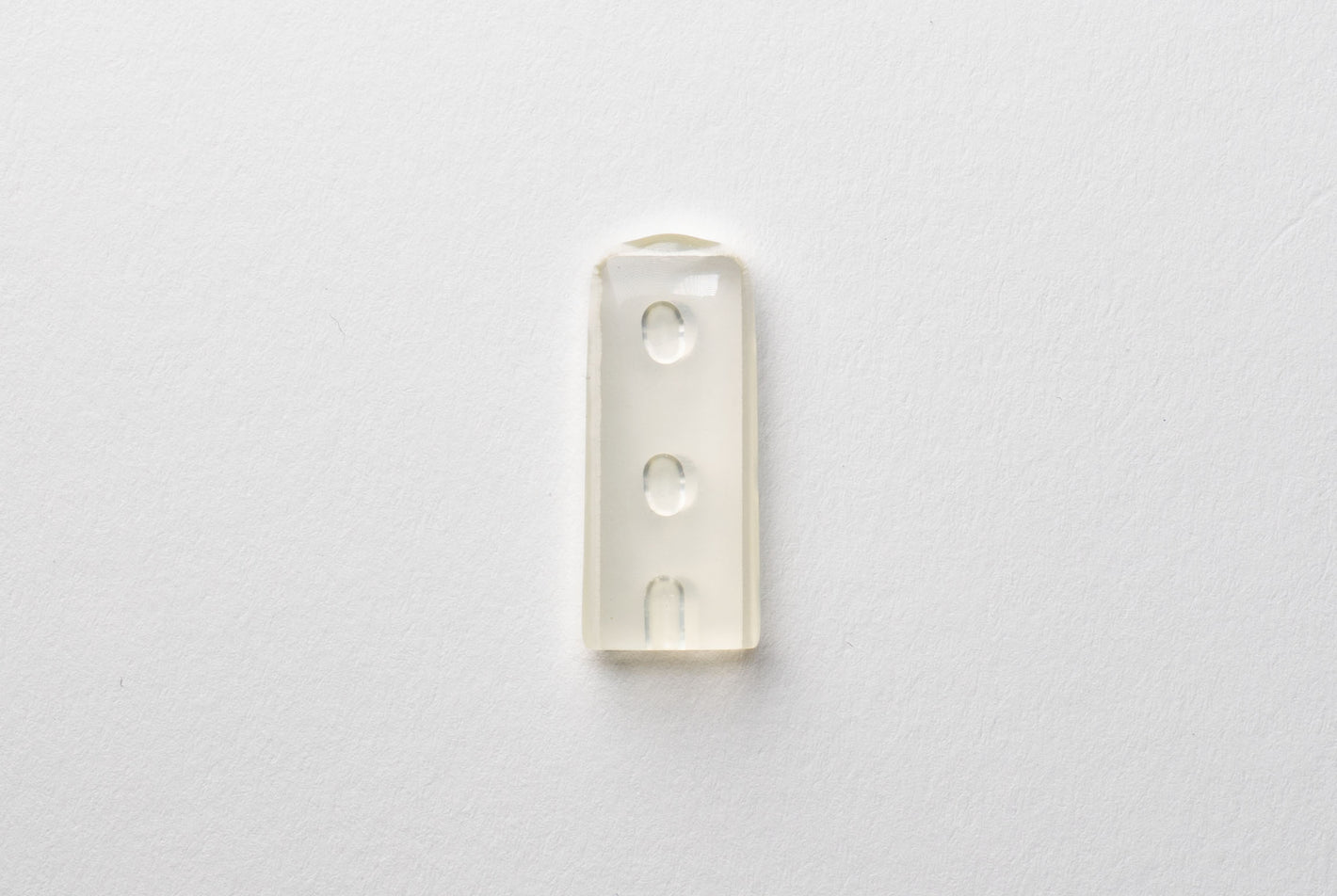 Highline instrument protection cap, flat cap, 2 x 9 x 25 mm, clear 100 pcs.