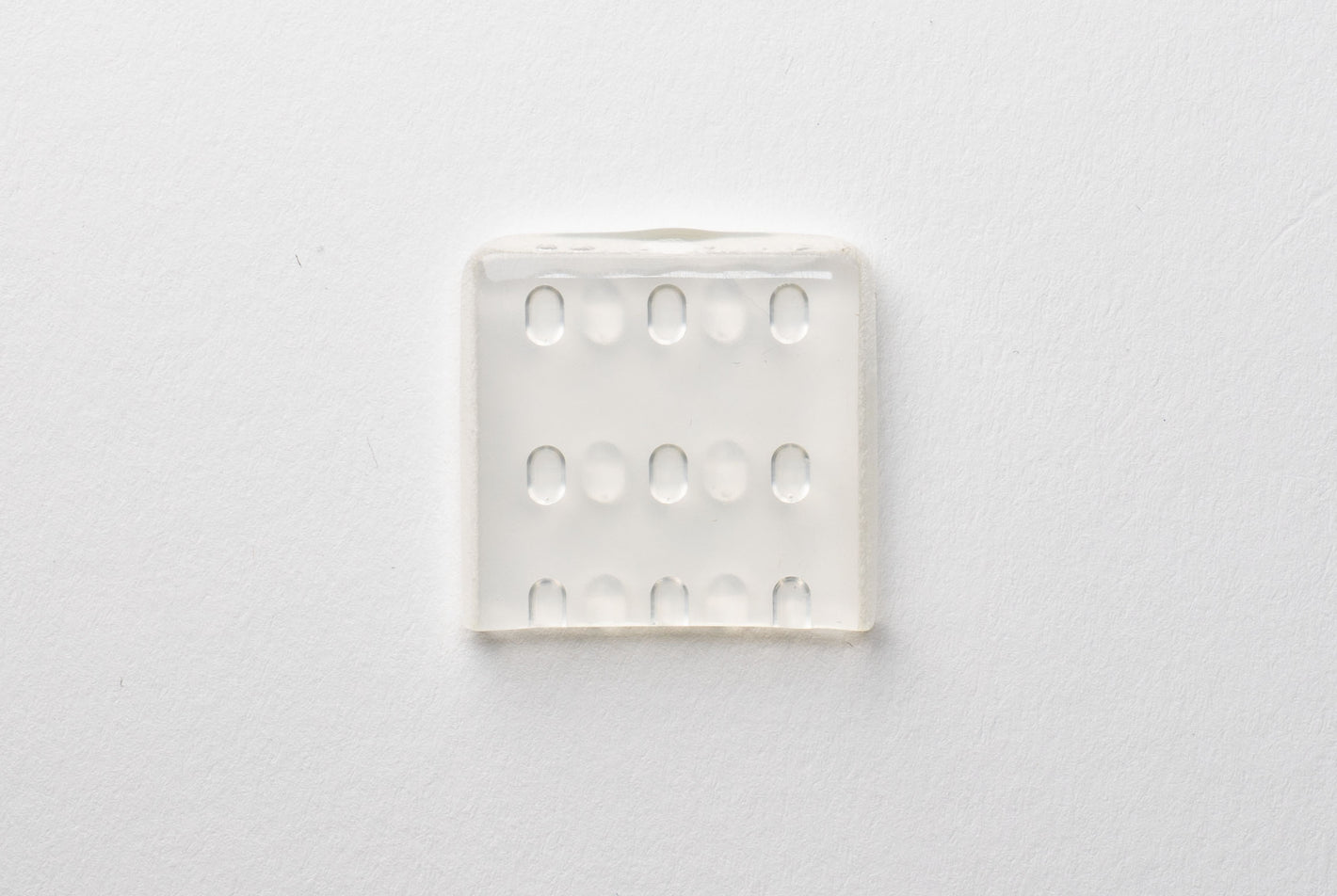 Highline instrument protection cap, flat cap, 3 x 25 x 25 mm, clear 100 pcs.