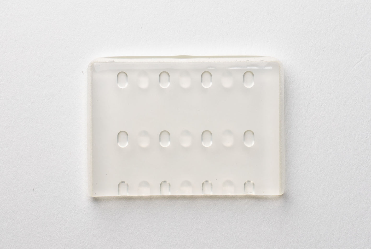 Highline instrument protection cap, flat cap, 32 x 44.5 mm, clear 50 pcs.