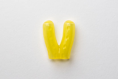 Highline instrument protection cap, twin cap, 5 x 25 mm, yellow 50 pcs.