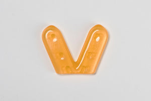 Highline instrument protection cap, twin cap, 2 x 9 x 25 mm, orange 50 pcs.