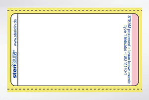 Adhesive labels on roll for printer, 55 x 31 mm, with STEAM indicator 10000 pcs.