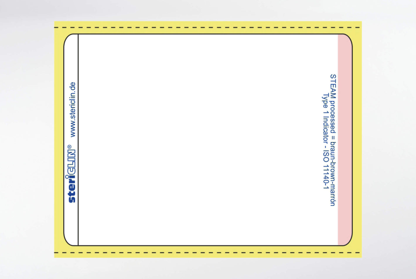 Adhesive labels on roll for printer, 60 x 44 mm, with STEAM indicator 10000 pcs.