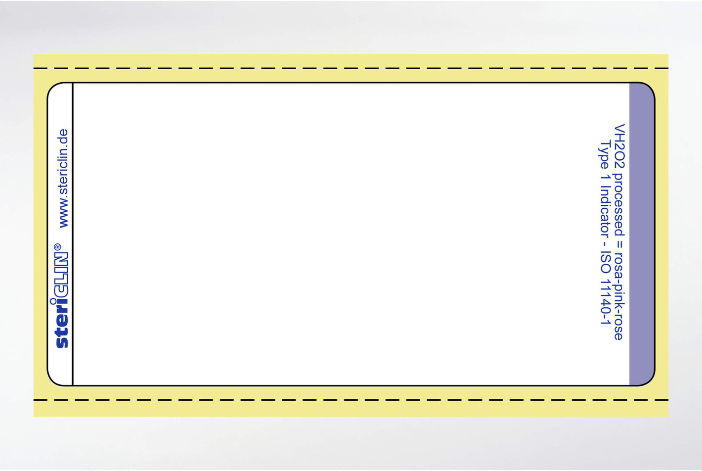 Adhesive labels on roll for printer, 70 x 35 mm, 40 mm, with VH2O2 indicator 2000 pcs.