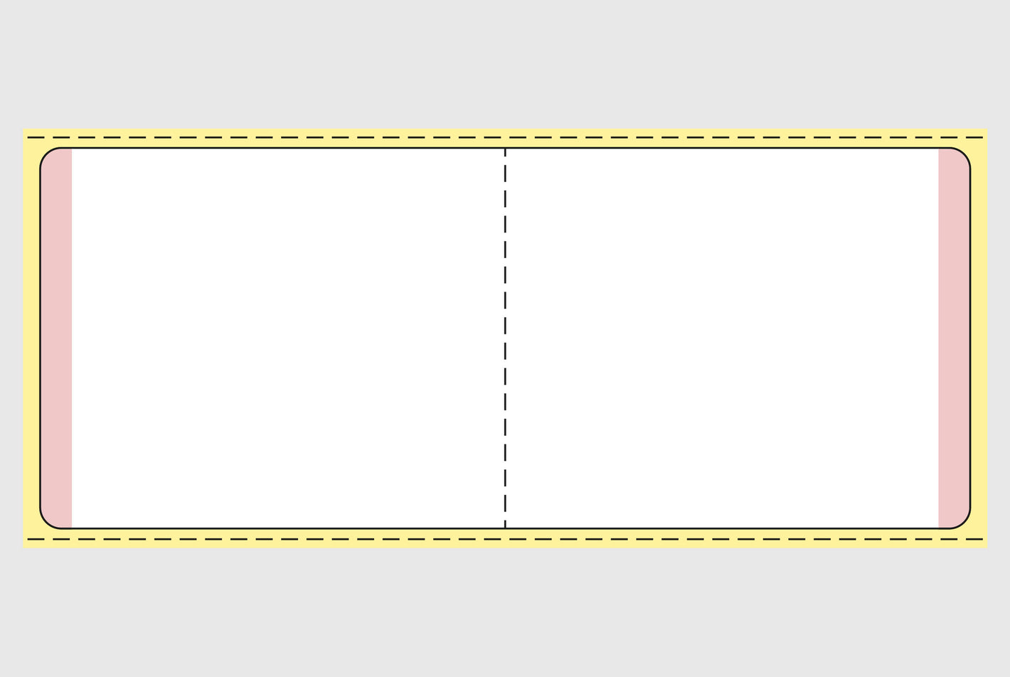 Adhesive labels on roll for printer, 72 x 48 mm, 40 mm, with STEAM indicator, cross-split 10000 pcs.