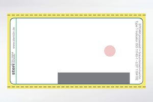 Adhesive labels on roll for printer, 70 x 35 mm, color bar grey, with STEAM indicator 10000 pcs.
