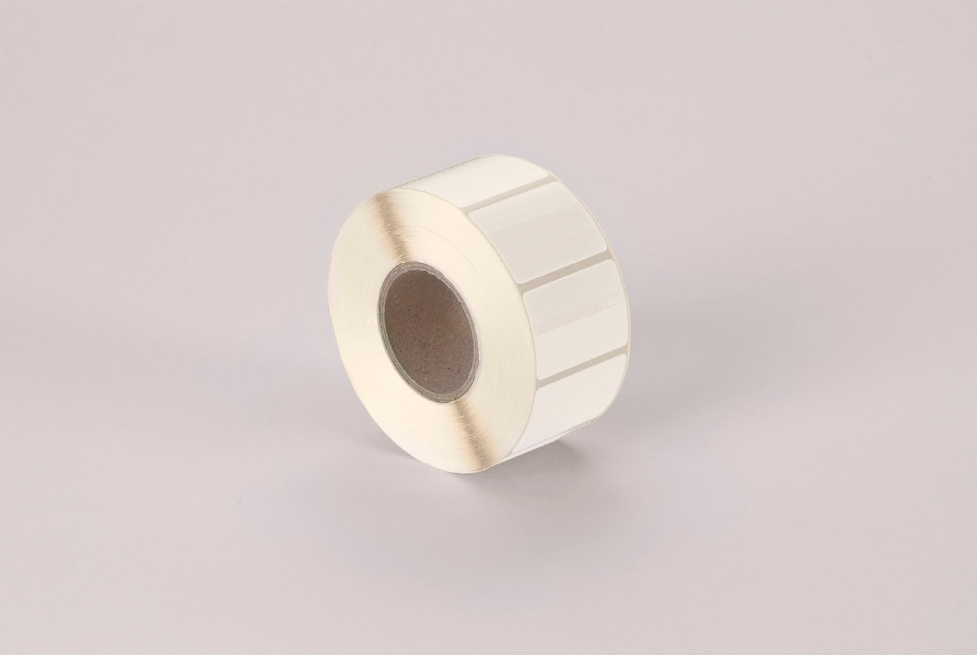 Adhesive labels on roll for printers, made of film, for permanent labeling, white, self-adhesive, 40 x 28 mm, sleeve: 40 mm 1000 pcs.