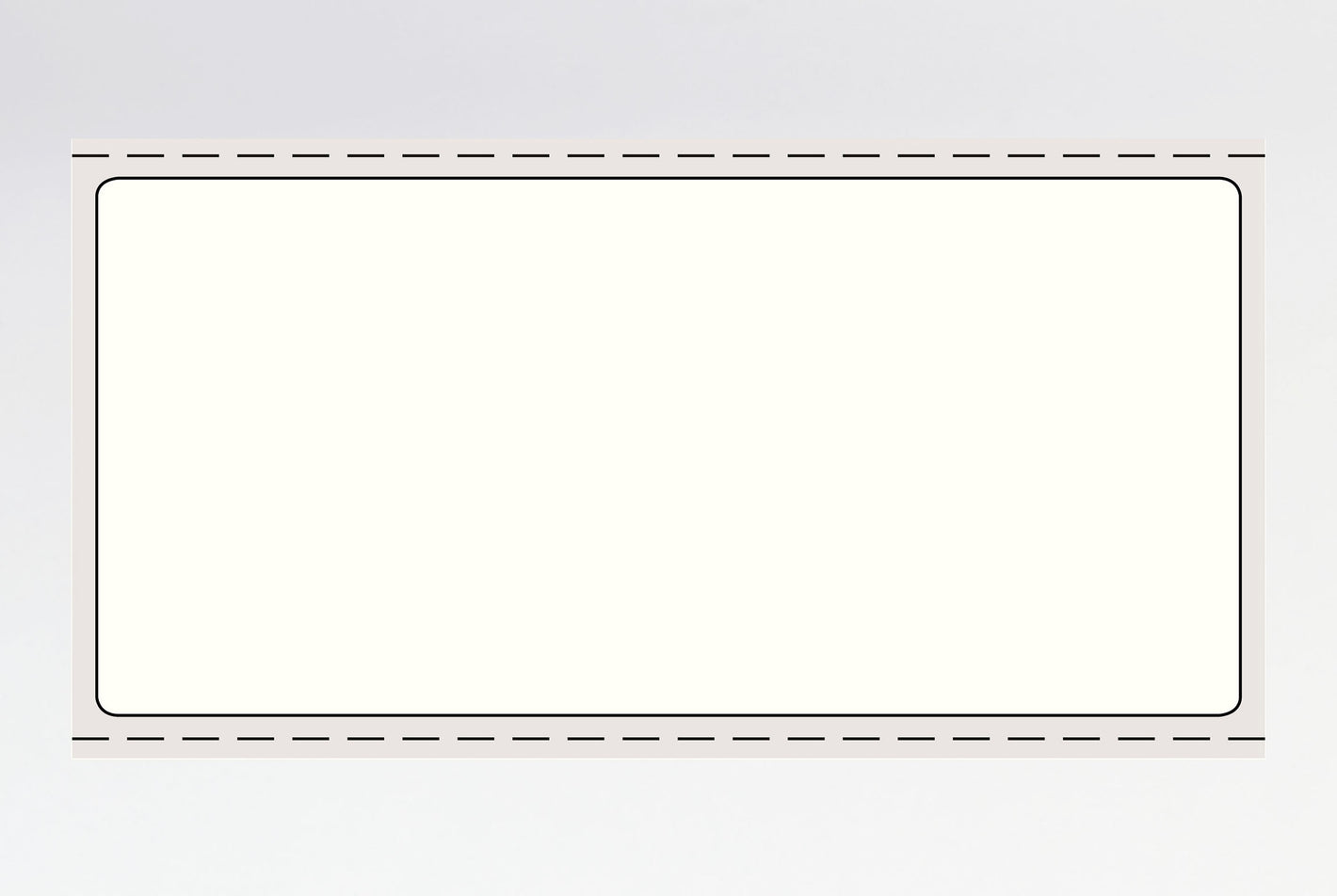 Adhesive labels on roll for printers, made of film, for permanent labeling, white, self-adhesive, 70 x 33 mm, sleeve: 40 mm 1000 pcs.
