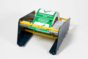 Metal label dispenser, core diameter up to 77 mm,, 230 x 220 x 130 mm, 1 pc.