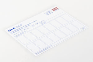 Batch card DIN A 5, with STEAM indicator, 600 pcs.