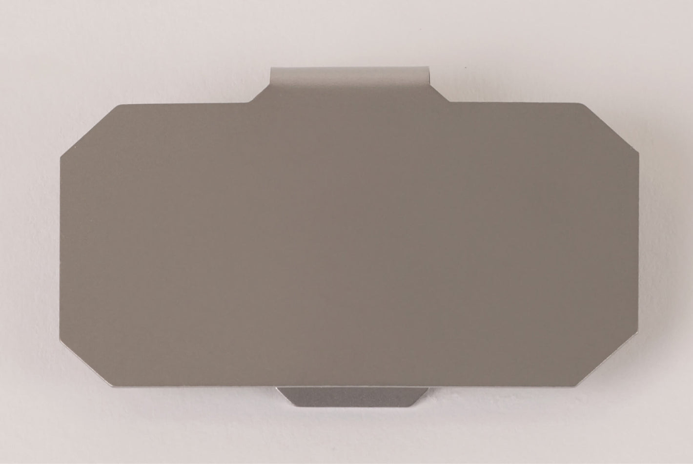 Stainless steel strainer basket clip-on label, 42 x 36 mm, material: 1.4310 25 pcs.