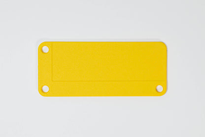 stericlin® plastic (PA) strainer basket label, yellow, 90 x 38mm 100 pcs.