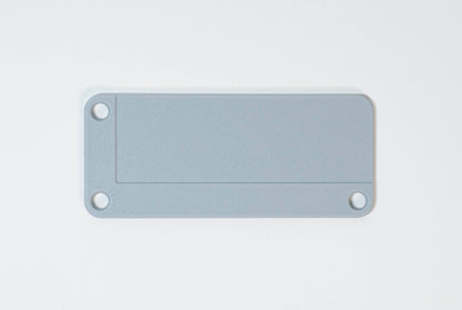 stericlin® plastic (PA) tray label, gray , 90 x 38mm 100 pcs.