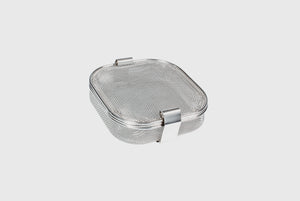 Kögel system small parts sieve set 1/8, including lid and clamps, 121 x 121 x 35 mm 1 pc.