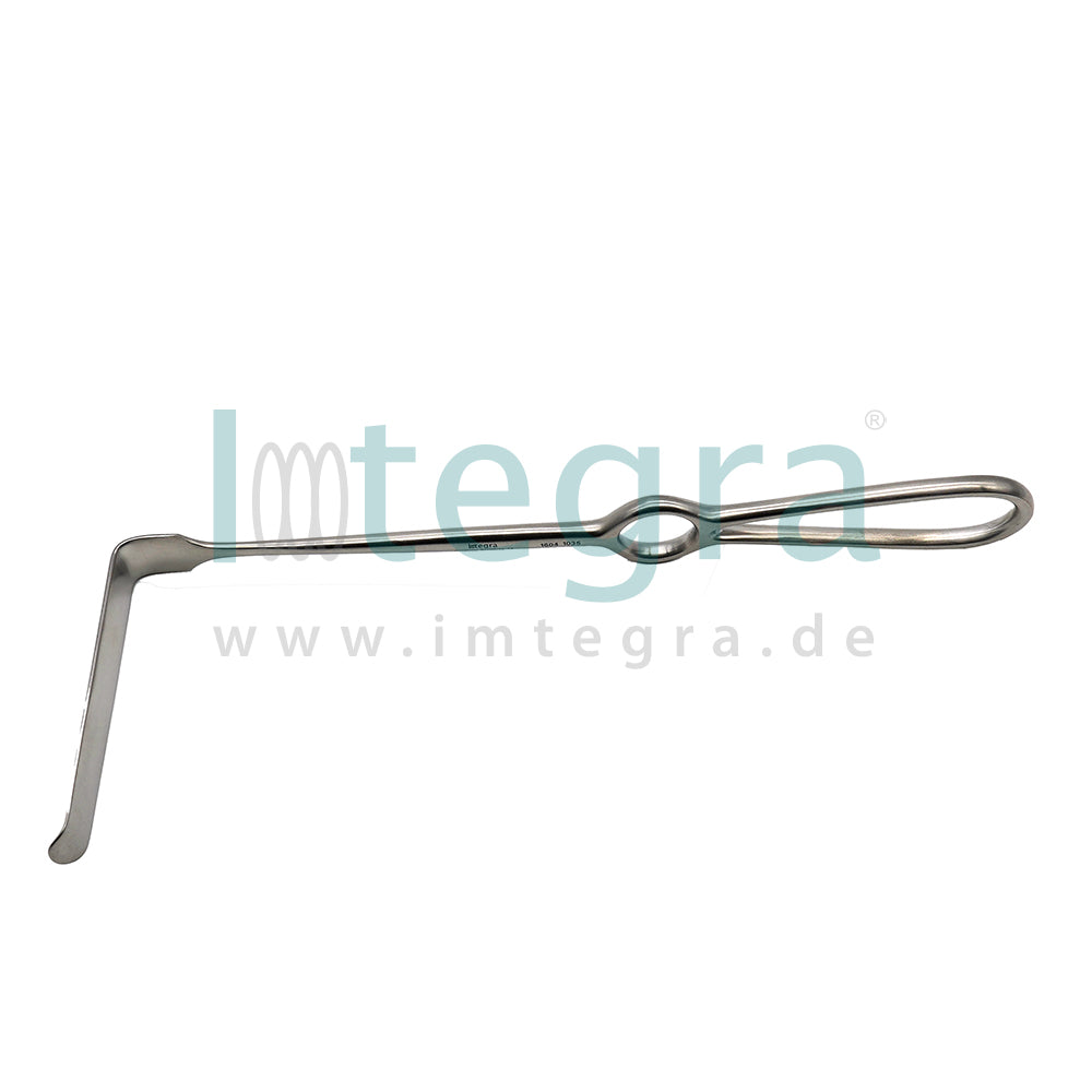 Soft tissue hook, upwards 16 x 80 mm - 22 cm